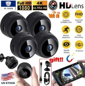 ✨2 pack Upgraded Mini Spy Camera w/ WiFi & Dash Stand (Magnetic) Free APP